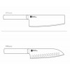 Набір ножів з 2 предметів Xiaomi HuoHou Heat Knife Set Black 2 pcs - № 2