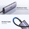 USB-хаб UGREEN 4-Port USB-C Hub (Серый)- № 8