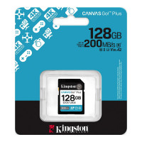 Карта пам'яті SDXC (UHS-1 U3) Kingston Canvas Go! Plus 128Gb class 10 A2 V30 (R200MB/s)  - фото № 2