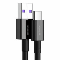 Кабель Baseus Superior Series USB to Type-C 66W 1m Black (Цвет 7073) - фото № 2