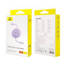 Кабель Baseus Free2Draw Mini Retractable Charging Cable Type-C to Type-C 100W 1m Nebula Purple - № 2