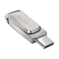 Флеш-накопичувач SanDisk USB 3.1 Ultra Dual Luxe Type-C 512Gb (150 Mb/s) (Цвет Серый) - фото № 3