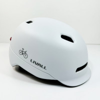 Захисний шолом Livall C20 (L) White (57-61см), сигнал стопів (Цвет Белый) - фото № 5