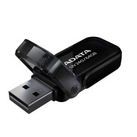 Флеш-накопичувач ADATA USB 2.0 AUV 240 64Gb Black (Колір Черный) - фото № 2