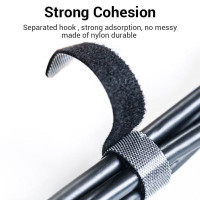Органайзер для кабелів Vention Cable Tie 5M Black (KAABJ) (Колір 7073) - фото № 3