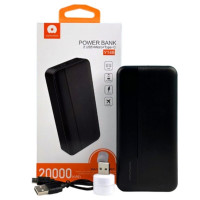 Зовнішній акумулятор WUW Y146  20000mAh + Led ліхтарик  Black (Колір 7073) - фото № 2