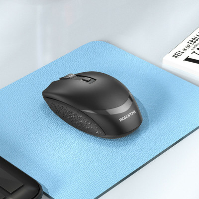 Миша BOROFONE BG7 Platinum 2.4G business wireless mouse Black - зображення 4