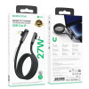 Кабель BOROFONE BU50 elbow magnetic PD charging data cable iP 1m Black (Черный)- № 6