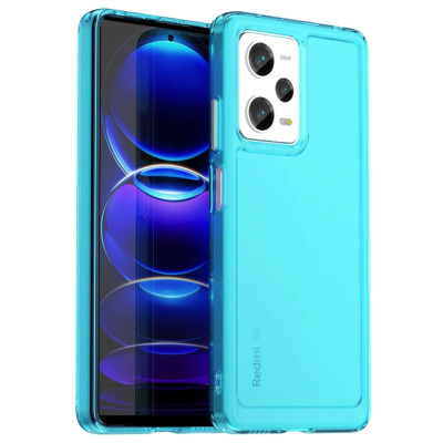 Чохол для смартфона Cosmic Clear Color 2 mm for Xiaomi Redmi Note 12 Pro 5G Transparent Blue (ClearColorXRN12P5GTrBlue) - зображення 1
