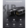 Аудiоконектор UGREEN AV162 Cannon Female Connector(UGR-80440) (Черный)- № 2