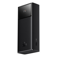 Зовнішній акумулятор Baseus Star-Lord Digital Display Fast Charging Power Bank 30000mAh 30W Cluster Black（With Simple Series Charging Cable USB to Typ (Цвет Black) - фото № 5