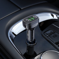 Автомобільний зарядний пристрій HOCO NZ11 Guide PD72W(2C2A) car charger Black (Цвет 7073) - фото № 7