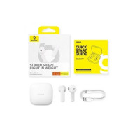 Бездротові навушники Baseus Bowie E16 True Wireless Earphones Stellar White (Цвет Stellar-White) - фото № 2