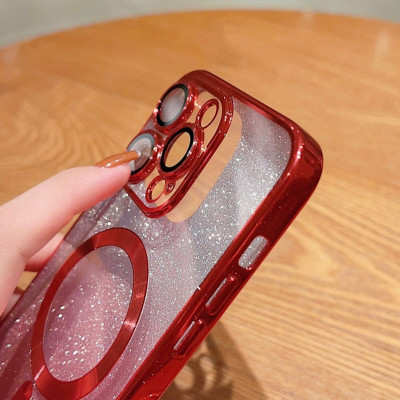 Чохол для смартфона Cosmic CD Shiny Magnetic for Apple iPhone 15 Pro Red (CDSHIiP15PRed) - изображение 2