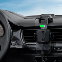 Автотримач для телефона ACEFAST D26 press type car holder for dashboard Black (Цвет 7073) - фото № 5