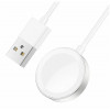Бездротовий зарядний пристрій для смарт-годинника Hoco CW39 Wireless charger for iWatch White (7068)- № 2
