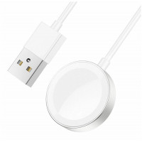 Бездротовий зарядний пристрій для смарт-годинника Hoco CW39 Wireless charger for iWatch White (Колір 7068) - фото № 2