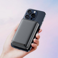 Зовнішній акумулятор ACEFAST M11 PD30W Qi2 magnetic wireless charging power bank 10000 mAh Black (Колір Черный) - фото № 7
