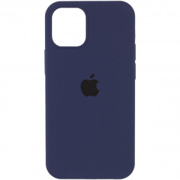 Чохол для смартфона Silicone Full Case AA Open Cam for Apple iPhone 12 7,Dark Blue