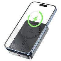 Зовнішній акумулятор ACEFAST M11 PD30W Qi2 magnetic wireless charging power bank 10000 mAh Black (Колір Черный) - фото № 5