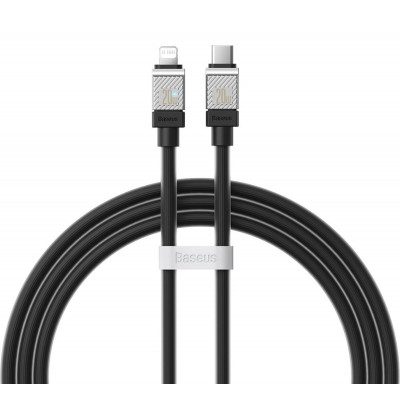 Кабель Baseus CoolPlay Series Fast Charging Cable Type-C to iP 20W 2m Black - изображение 1