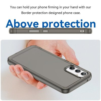 Чохол для смартфона Cosmic Clear Color 2 mm for Samsung Galaxy A34 5G Transparent Black (ClearColorA34TrBlack) - изображение 4