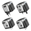 УЗП HOCO AC5 Level dual port universal conversion charger Black (7073)- № 2