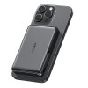 Зовнішній акумулятор ACEFAST M17 PD20W/22.5W magnetic fast charging power bank with built-in stand 10000mAh Black (7073)- № 5