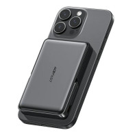Зовнішній акумулятор ACEFAST M17 PD20W/22.5W magnetic fast charging power bank with built-in stand 10000mAh Black (Колір 7073) - фото № 5