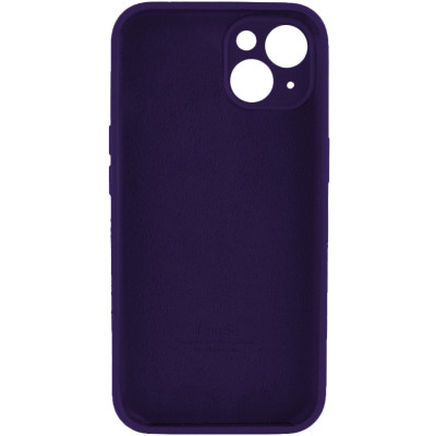 Чохол для смартфона Silicone Full Case AA Camera Protect for Apple iPhone 15 59,Berry Purple - изображение 2