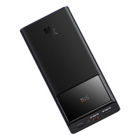 Зовнішній акумулятор Baseus Star-Lord Digital Display Fast Charging Power Bank 30000mAh 30W Cluster Black（With Simple Series Charging Cable USB to Typ (Цвет Black) - фото № 3