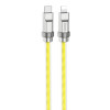 Кабель HOCO U113 Solid PD silicone charging data cable iP Gold (6931474790002)