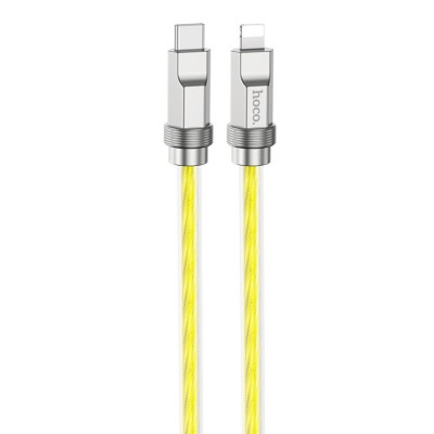 Кабель HOCO U113 Solid PD silicone charging data cable iP Gold (6931474790002) - зображення 1