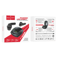 Бездротові навушники HOCO EW28 Magic true wireless BT gaming headset Black (Колір Черный) - фото № 6
