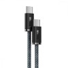 Кабель Baseus Dynamic Series Fast Charging Data Cable Type-C to Type-C 100W 2m Slate Gray (Slate Gray)- № 2