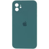 Чохол для смартфона Silicone Full Case AA Camera Protect for Apple iPhone 12 46,Pine Green (FullAAi12-46)
