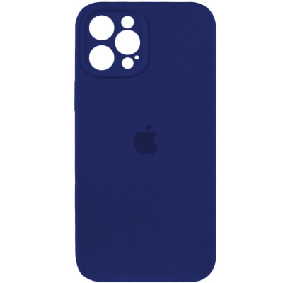 Чохол для смартфона Silicone Full Case AA Camera Protect for Apple iPhone 11 Pro Max 39,Navy Blue - изображение 1
