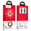 Кабель HOCO X50 Type-C to Type-C Exquisito 100W charging data cable(L=2M) Black (7073)- № 5
