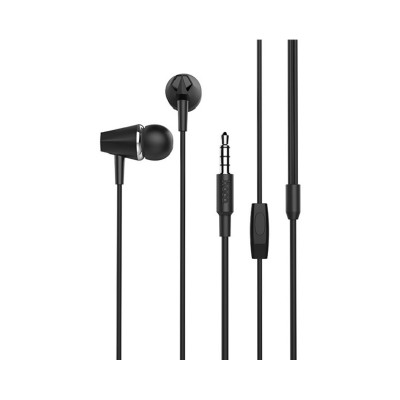 Навушники HOCO M34 honor music universal earphones with microphone Black (6957531078456) - изображение 3