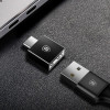 Адаптер Baseus Exquisite Type-C Male to USB Female Adapter Converter Black - зображення 3