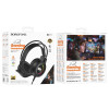 Навушники BOROFONE BO111 Eminent gaming headphones Black (7073)- № 2