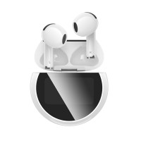 Бездротові навушники BOROFONE BW87 Mist true wireless BT headset with touch screen White (Колір White) - фото № 5