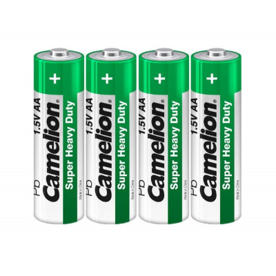 Батарейка CAMELION Super Heavy Duty Green AAA/R03 SP4 4шт (C-10100403) (4260033156471) - зображення 1