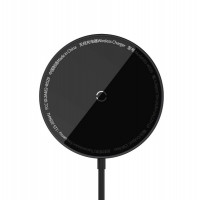 Бездротовий зарядний пристрій Baseus Simple Mini3 Magnetic Wireless Charger 15W Black (Цвет 7073), Атикул k54781 |  купить на VILKI.NET - фото № 1