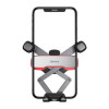 Автотримач для телефона Baseus Mr Hui Gravity Car Mount Black (Черный)- № 2