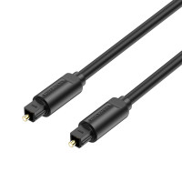 Аудіокабель Vention Optical Fiber Audio Cable 3M Black (BAEBI) (Колір Черный) - фото № 2