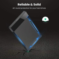 Зовнішня кишеня для накопичувача UGREEN US221 2.5 Inch Hard Drive Box (UGR-30848) (Колір 7073) - фото № 3