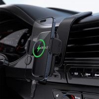 Автотримач для телефона ACEFAST D28 press type car holder for dashboard Black (Цвет 7073) - фото № 7