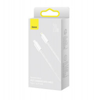 Кабель Baseus Dynamic Series Fast Charging Data Cable Type-C to iP 20W 1m White (Цвет Белый) - фото № 3