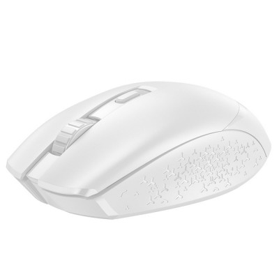 Миша BOROFONE BG7 Platinum 2.4G business wireless mouse White - зображення 2